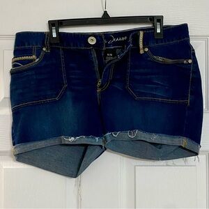 Dark Wash Jean Shorts